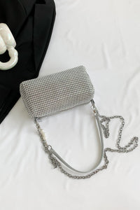 Thumbnail for Openwork Crossbody Bag with Removable Strap