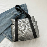 Thumbnail for Polyester Tote Bag with Zipper