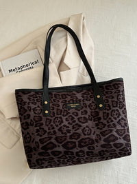 Thumbnail for Leopard Polyester Tote Bag