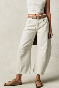 Thumbnail for Wide Leg Jeans with Pockets