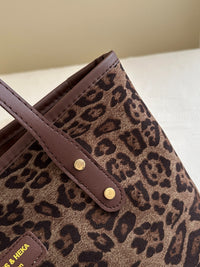 Thumbnail for Leopard Polyester Tote Bag