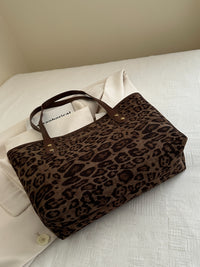 Thumbnail for Leopard Polyester Tote Bag