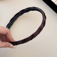 Thumbnail for PU Leather Braided Hair Headband