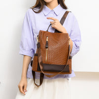 Thumbnail for PU Leather Backpack Bag