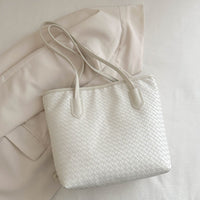 Thumbnail for Textured PU Leather Handbag