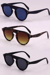 Thumbnail for 3-Piece Round Polycarbonate Full Rim Sunglasses
