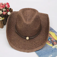 Thumbnail for Tied Adjustable Lala Grass Woven Hat