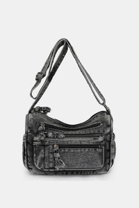 Thumbnail for Adjustable Strap Denim Crossbody Bag