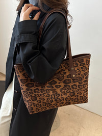 Thumbnail for Leopard Polyester Tote Bag