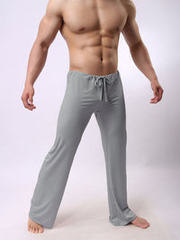 Thumbnail for Men's Drawstring Pajama Pants