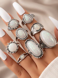 Thumbnail for 8 Piece Layer Ring Set
