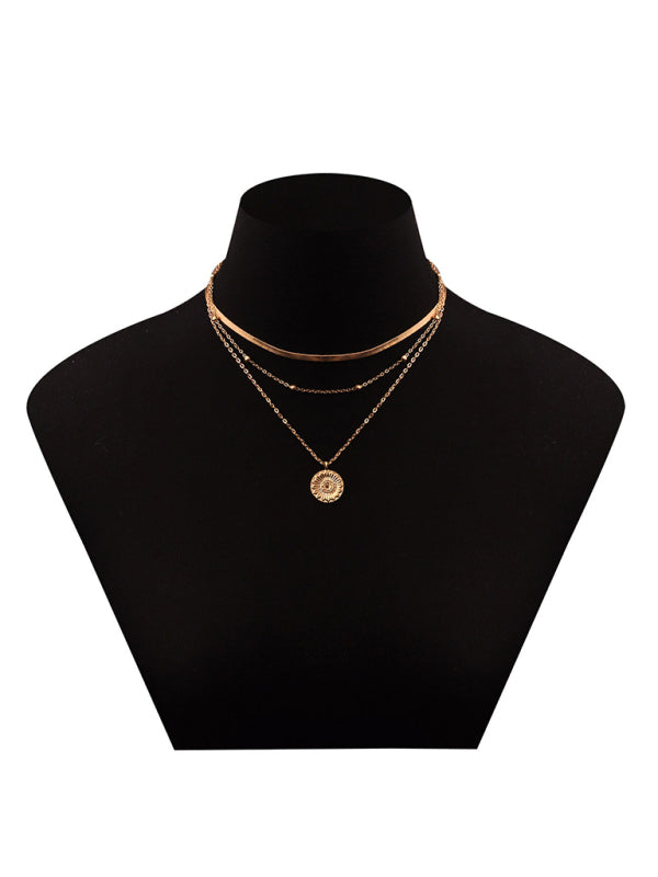 Versatile Round Multi-Layer Bead Necklace
