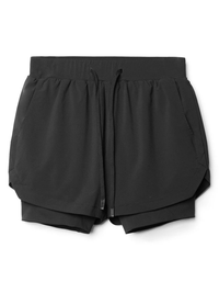 Thumbnail for Double Layer Breathable Active Shorts