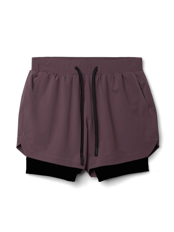 Double Layer Breathable Active Shorts