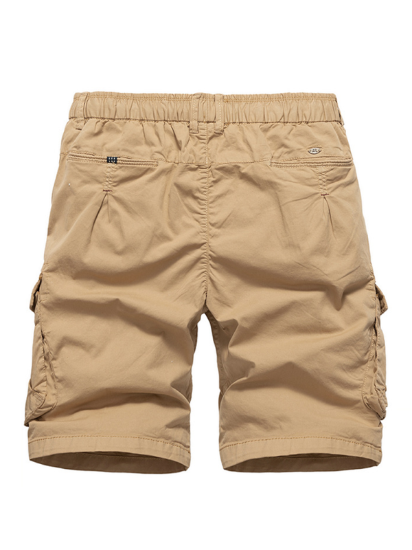 Men's Retro Drawstring Cargo Shorts