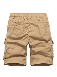 Thumbnail for Men's Retro Drawstring Cargo Shorts