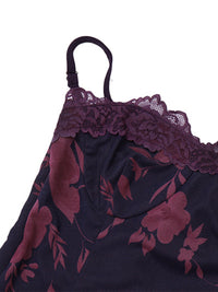 Thumbnail for Women's Tie Back Mesh Print Dress