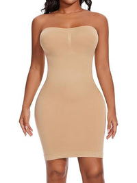 Thumbnail for Seamless Shapewear Mini Dress