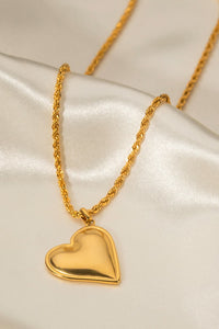 Thumbnail for Heart Pendant Copper Necklace
