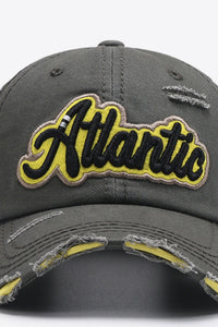 Thumbnail for ATLANTIC Graphic Distressed Baseball Cap