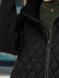 Thumbnail for Zip-Up Raglan Sleeve Jacket