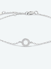 Thumbnail for L To P Zircon 925 Sterling Silver Bracelet