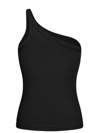 Thumbnail for Ribbed One-Shoulder Tank