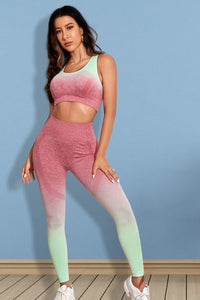 Thumbnail for Gradient Sports Tank and Leggings Set