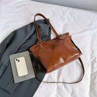 Thumbnail for PU Leather Tote Bag