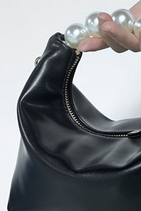 Thumbnail for PU Leather Pearl Handbag