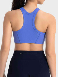 Thumbnail for Wide Strap Cropped Sport Tank