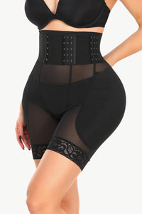 Thumbnail for Full Size Breathable Lace Trim Shaping Shorts