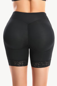 Thumbnail for Full Size Lace Trim Lifting Pull-On Shaping Shorts