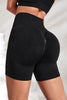 Slim Fit High Waistband Active Shorts