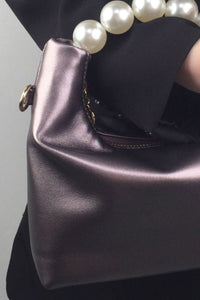 Thumbnail for PU Leather Pearl Handbag