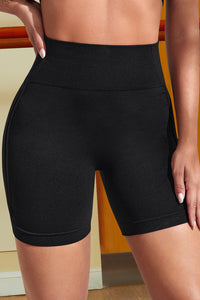 Thumbnail for Wide Waistband Sports Shorts