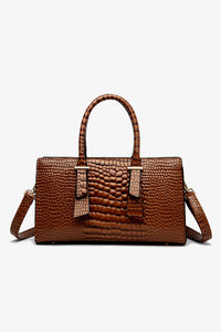 Thumbnail for Textured PU Leather Handbag