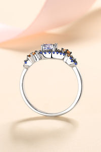 Thumbnail for Moissanite Contrast 925 Sterling Silver Ring