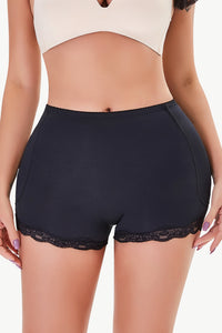 Thumbnail for Full Size Lace Trim Shaping Shorts