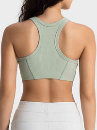 Thumbnail for Wide Strap Cropped Sport Tank