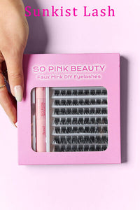 Thumbnail for SO PINK BEAUTY Faux Mink Eyelashes Cluster Multipack