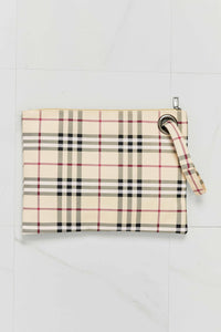 Thumbnail for Carry Your Love Plaid Wristlet