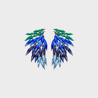 Thumbnail for Alloy Acrylic Wing Earrings