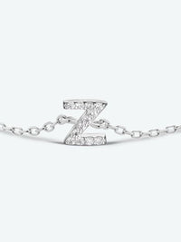 Thumbnail for V To Z Zircon 925 Sterling Silver Bracelet