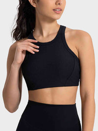 Thumbnail for Wide Strap Cropped Sport Tank