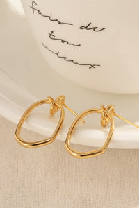 Thumbnail for 18K Gold-Plated Dangle Earrings