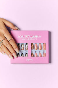 Thumbnail for SO PINK BEAUTY Press On Nails 2 Packs