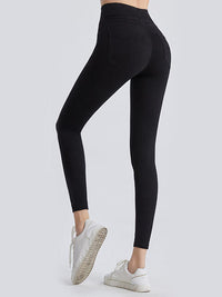 Thumbnail for Wide Waistband Sports Leggings