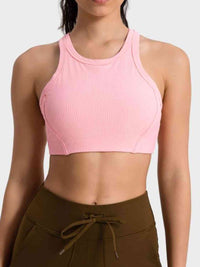 Thumbnail for Wide Strap Cropped Sport Tank