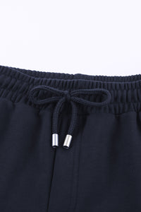 Thumbnail for Drawstring Waist Cuffed Shorts